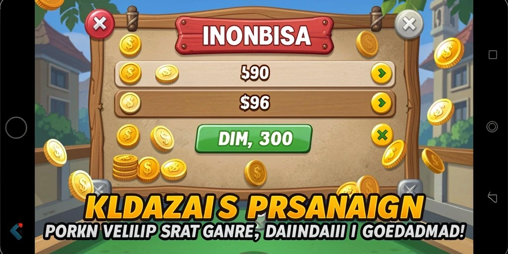 Sistem reward yang sangat menguntungkan bagi pemain.