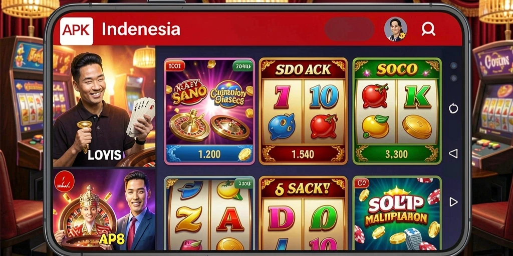 Tangkapan layar menampilkan berbagai item yang dapat dikumpulkan oleh pemain.