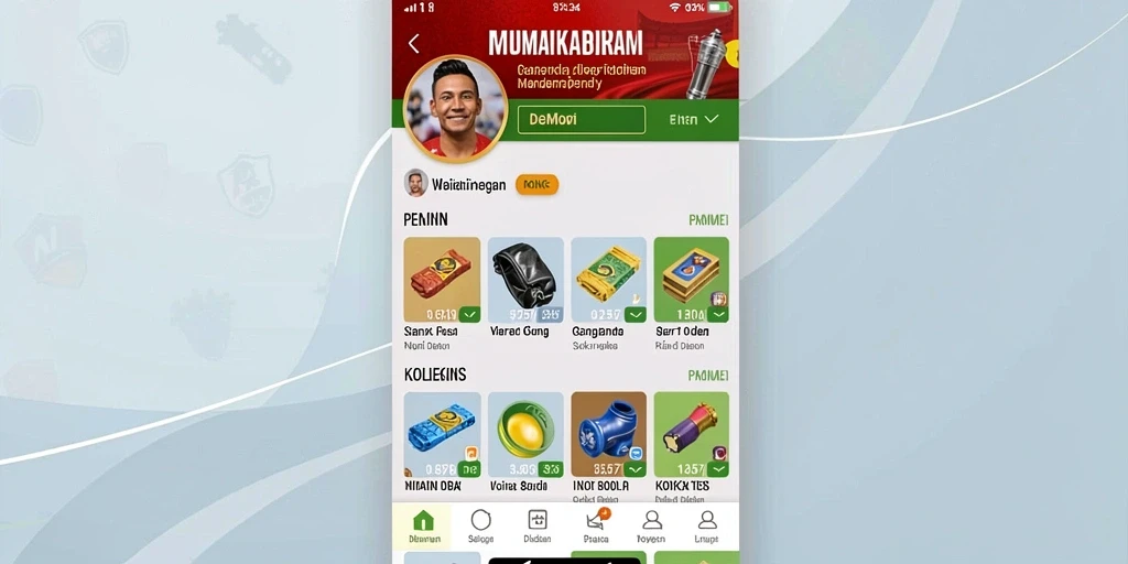 Pengumpulan item istimewa dalam DAX69.