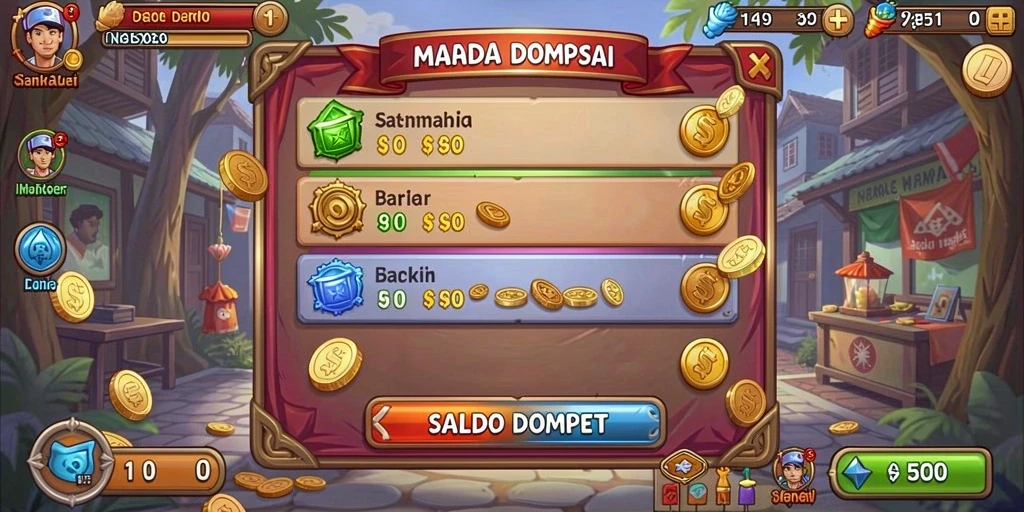 Penuhi tantangan harian untuk mendapatkan hadiah menarik.