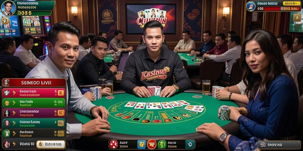 Beragam permainan judi menarik dalam satu aplikasi.
