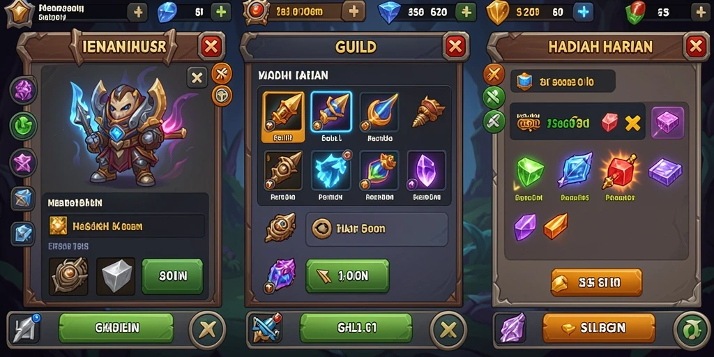 Mode multiplayer yang memungkinkan bersaing dengan pemain lain.